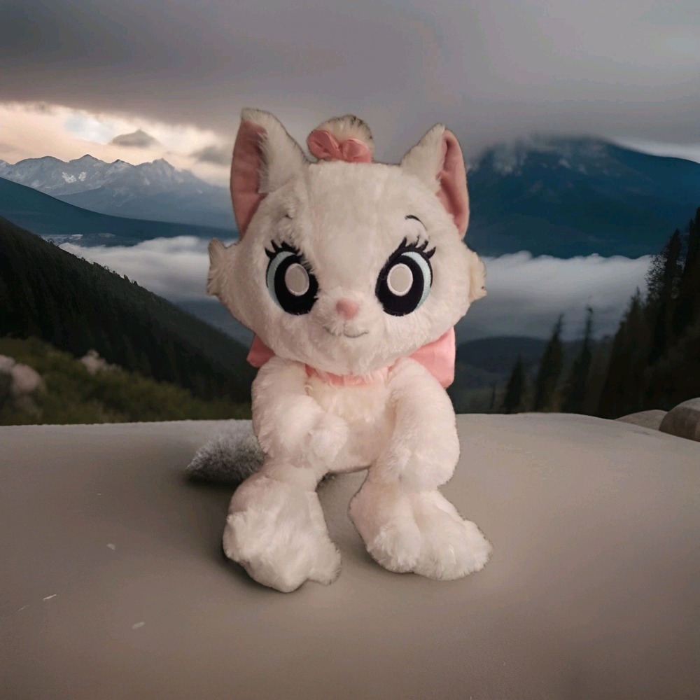 Disney Classic Parks Aristocats 10" Marie‎ Big Feet Plush Toy